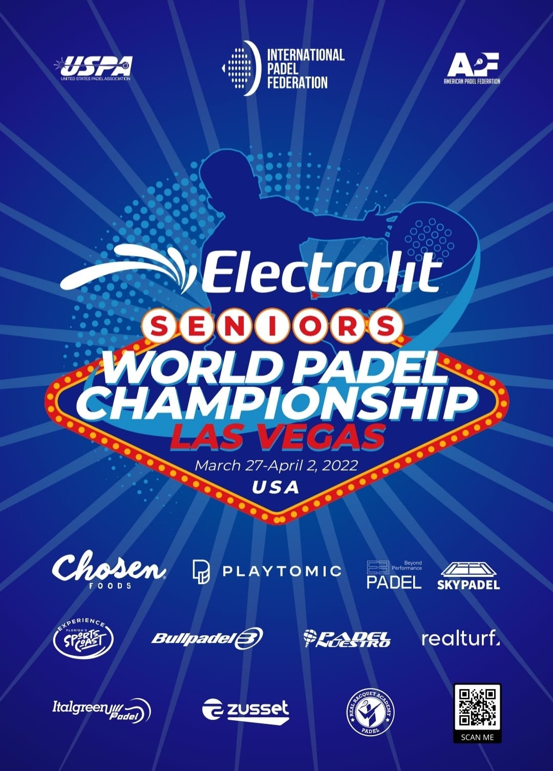 VIVA LAS VEGAS! Padel Weltmeisterschaft der Senioren in Las Vegas