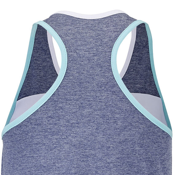 Babolat PLAY TANK TOP Women - Weiß/ Blau