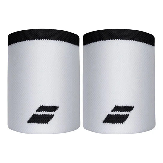 Babolat Logo Jumbo Schweißband Schwarz/ Weiß