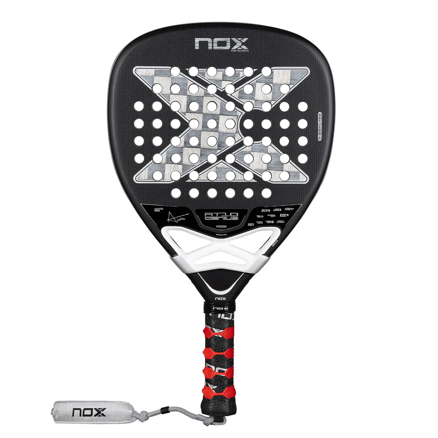 NOX AT10 Genius Attack 18K Alum Padelschläger 26