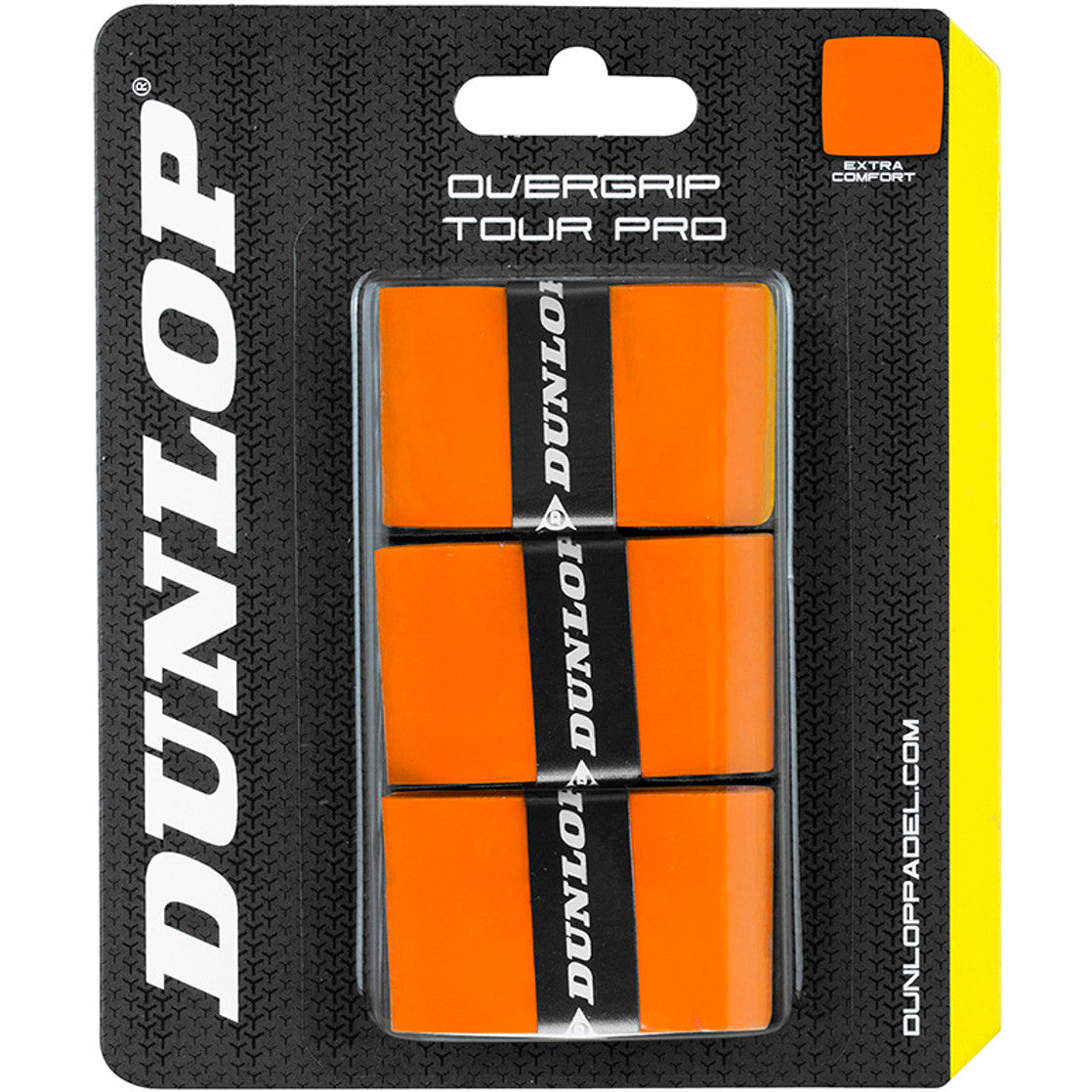 DUNLOP TOUR PRO Overgrips 3er Pack Orange