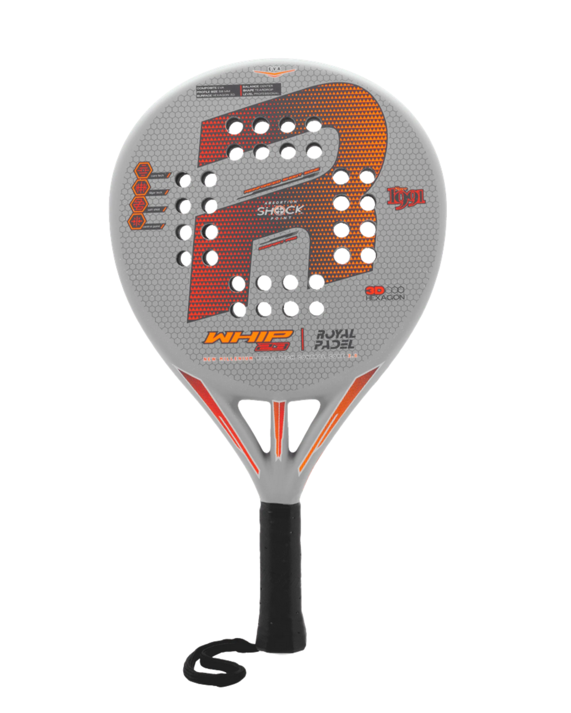 Royal Padel 790 Whip Eva 2023 Padelschläger