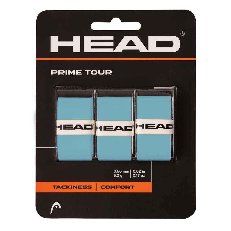 HEAD Prime Tour Overgrips 3er Pack Griffbänder Blau
