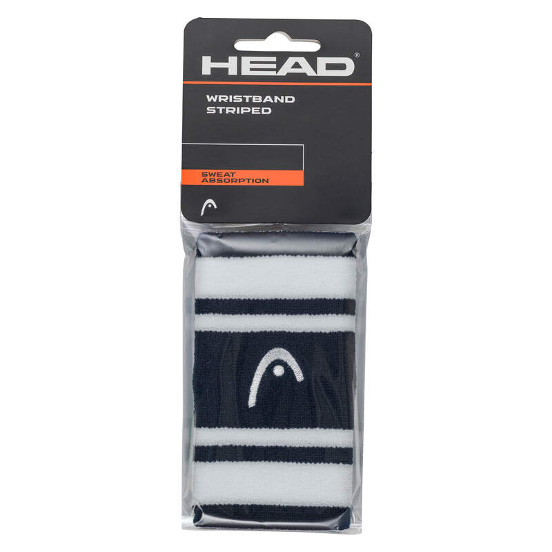 HEAD Schweißband XL Blau Weiß