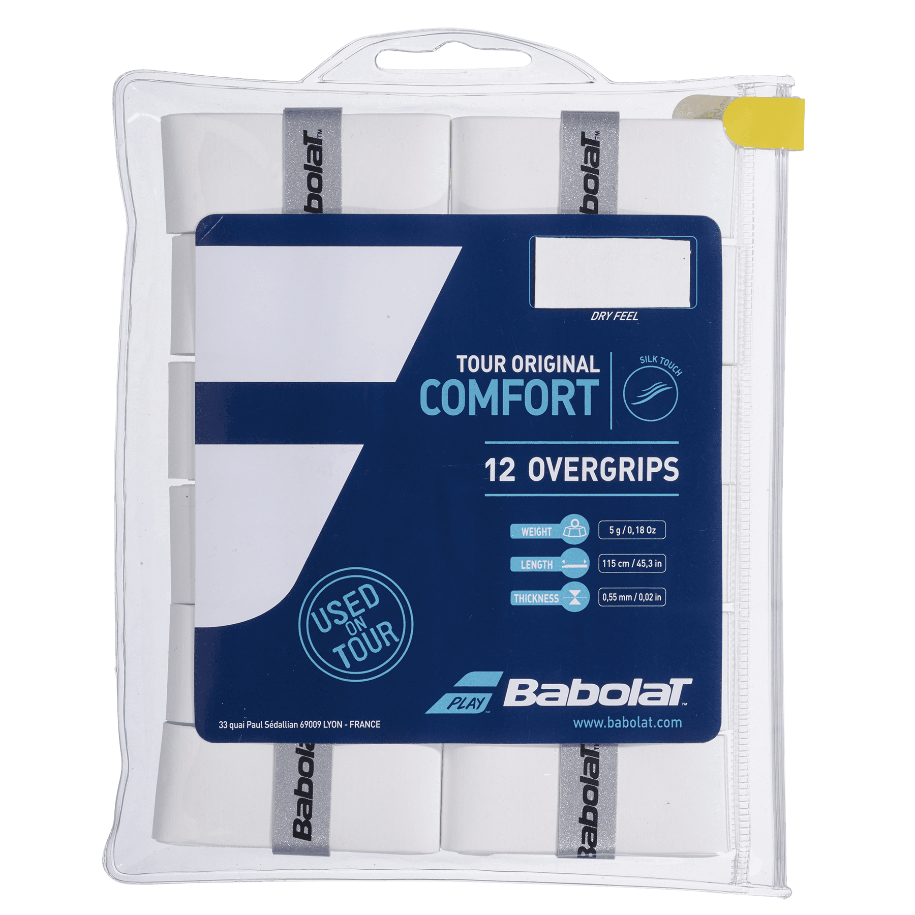 Babolat TOUR ORIGINAL COMFORT Overgrips - 12er Pack