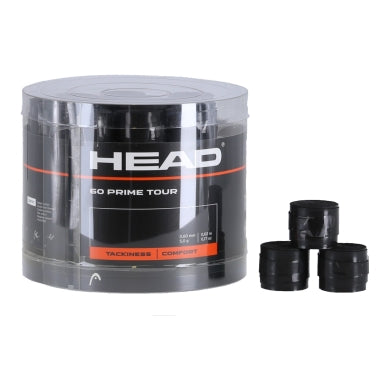 HEAD Prime Tour Overgrips 60 Griffbänder schwarz