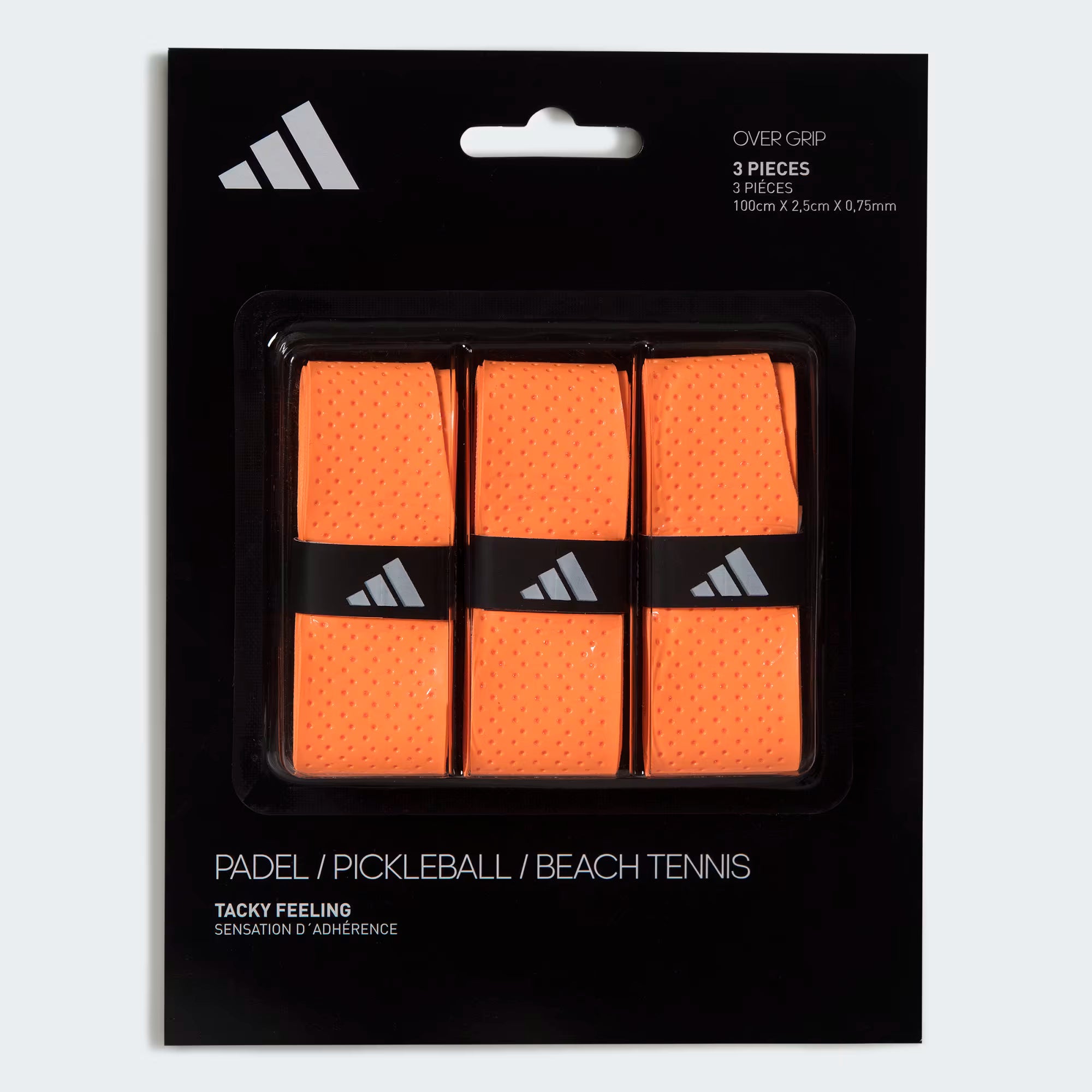adidas PADEL OVERGRIP 3er Pack - Orange