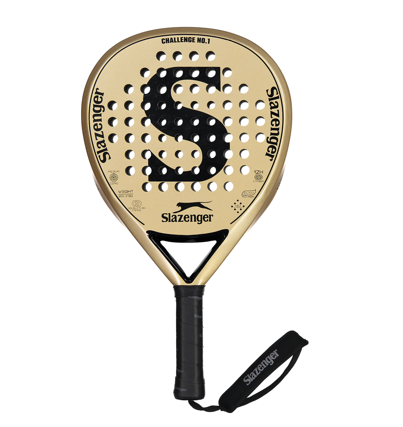 Slazenger Challenge No.1 Gold Padelschläger 2024 NEU