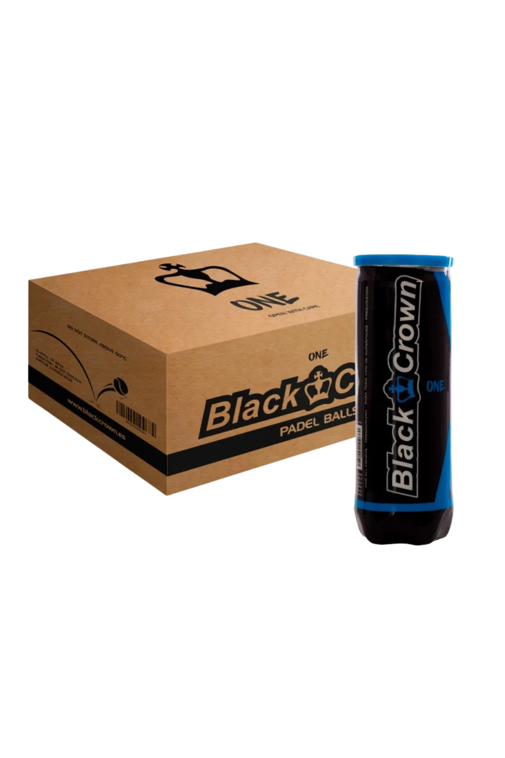 Black Crown ONE Ballkiste mit 24 Dosen