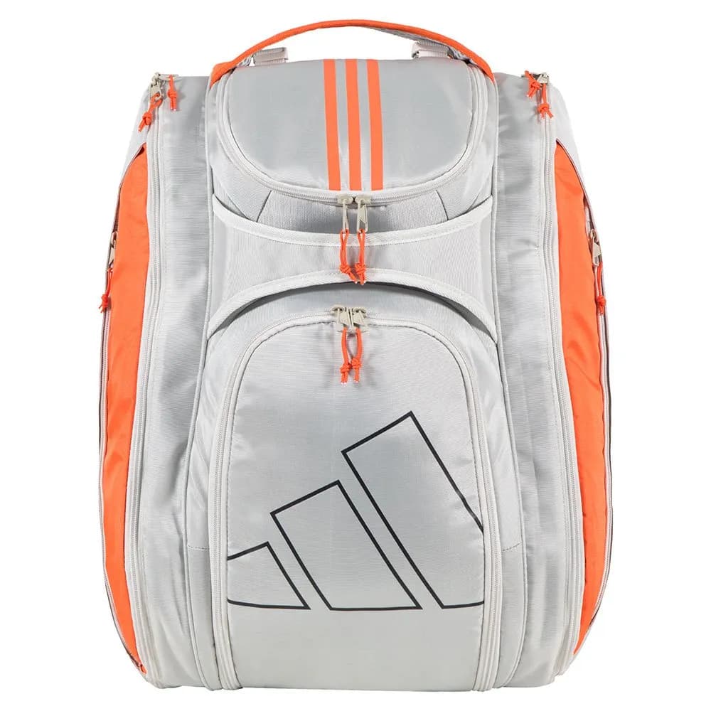 adidas Multigame 3.3 Padeltasche Silbergrau-Orange