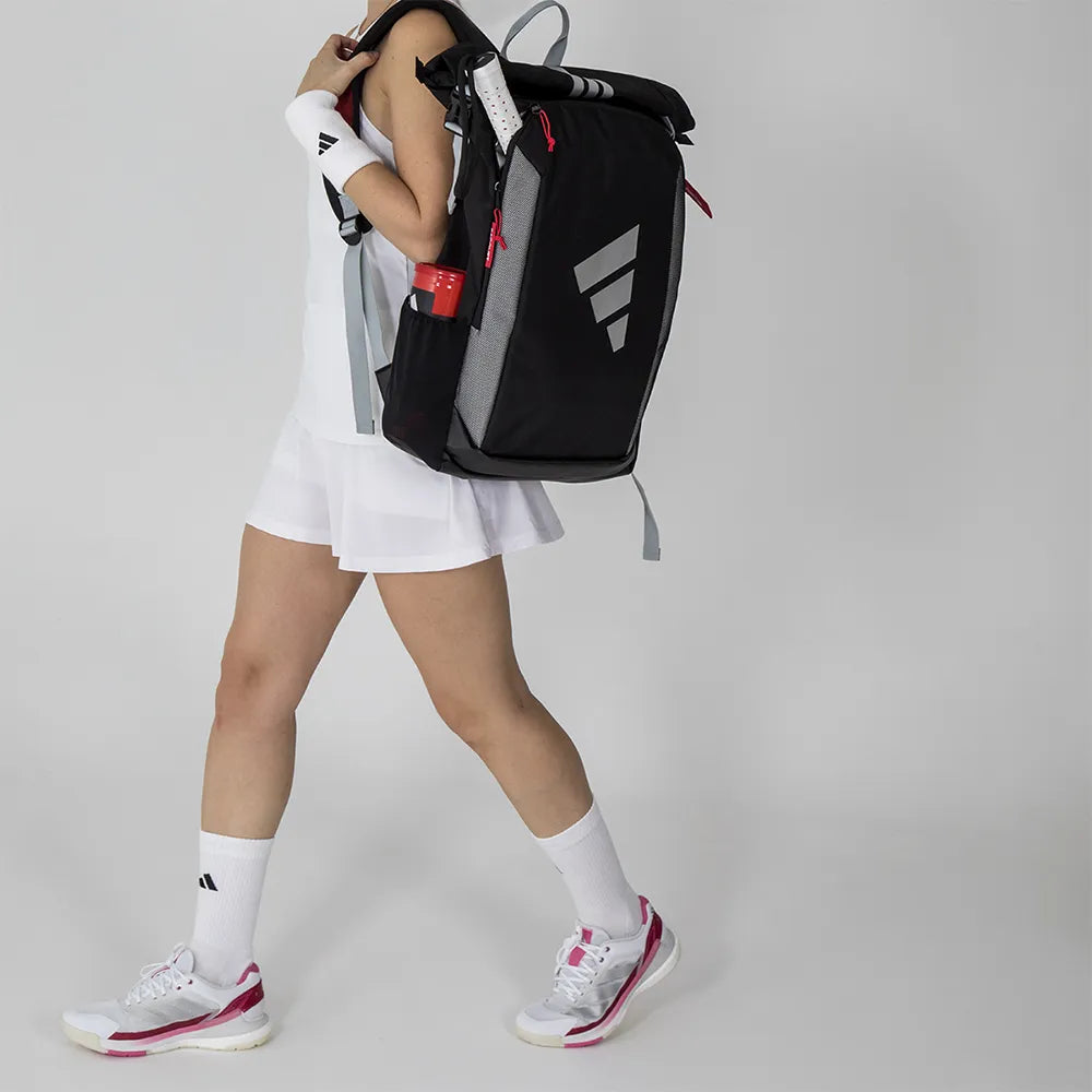 adidas MULTIGAME 3.4 Rucksack Schwarz Rot