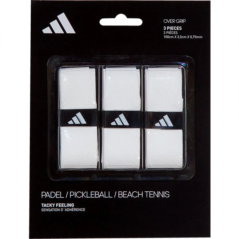 ADIDAS PADEL OVERGRIP 3er Pack - Weiß