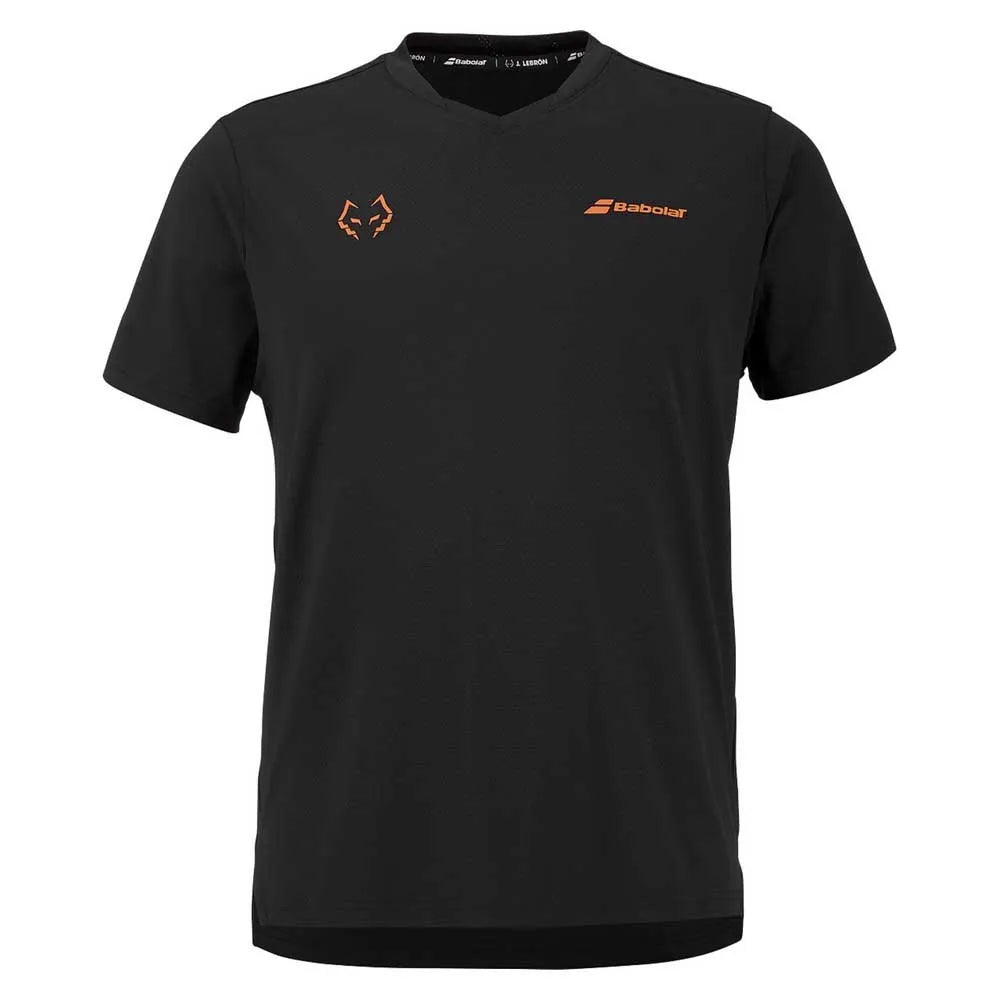 Babolat Crew Neck Tee Lebron Schwarz 26