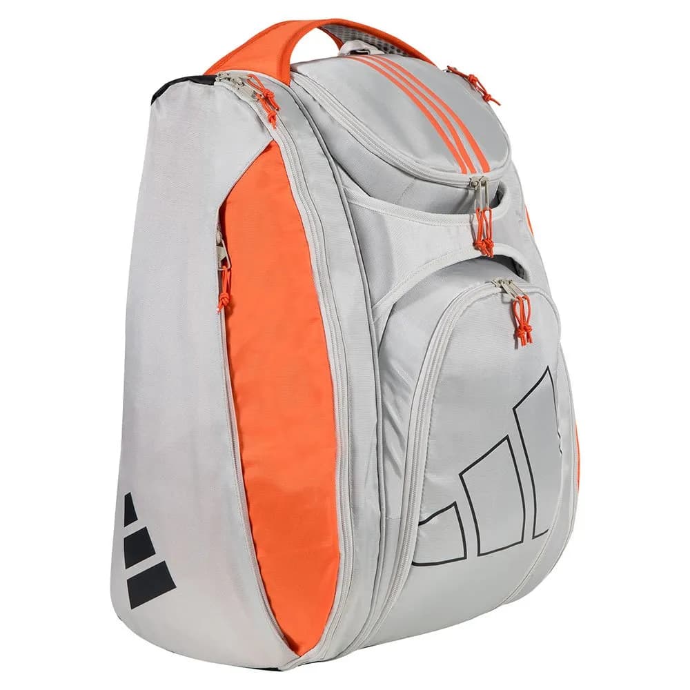 adidas Multigame 3.3 Padeltasche Silbergrau-Orange