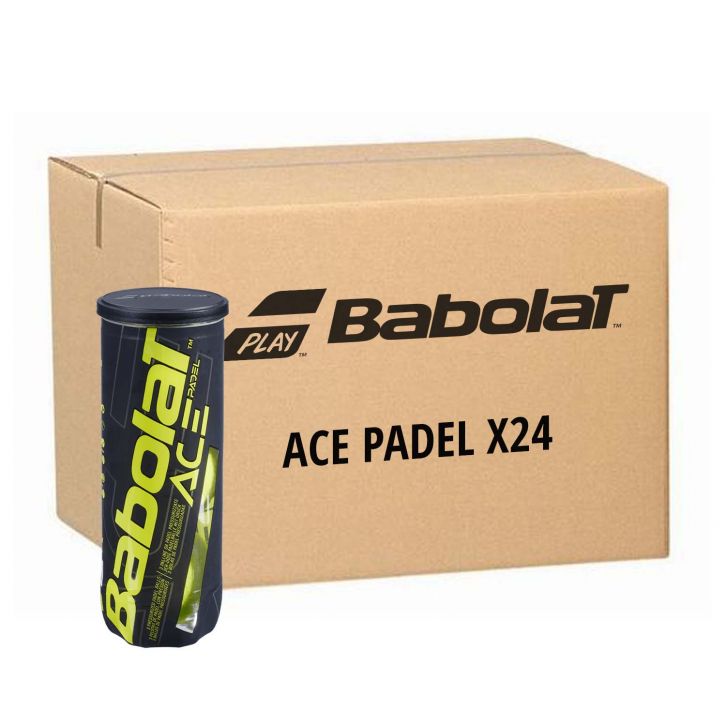 Babolat ACE  Kiste (24  Dosen)  Padelbälle