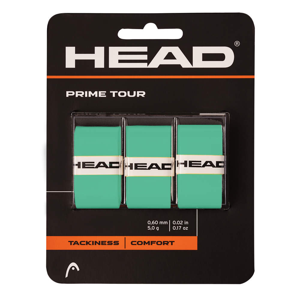 HEAD Prime Tour Overgrips 3er Pack Griffbänder mint