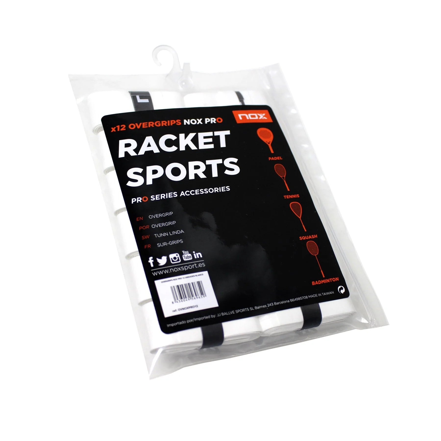 NOX Overgrips  Pro  12er Pack Griffbänder