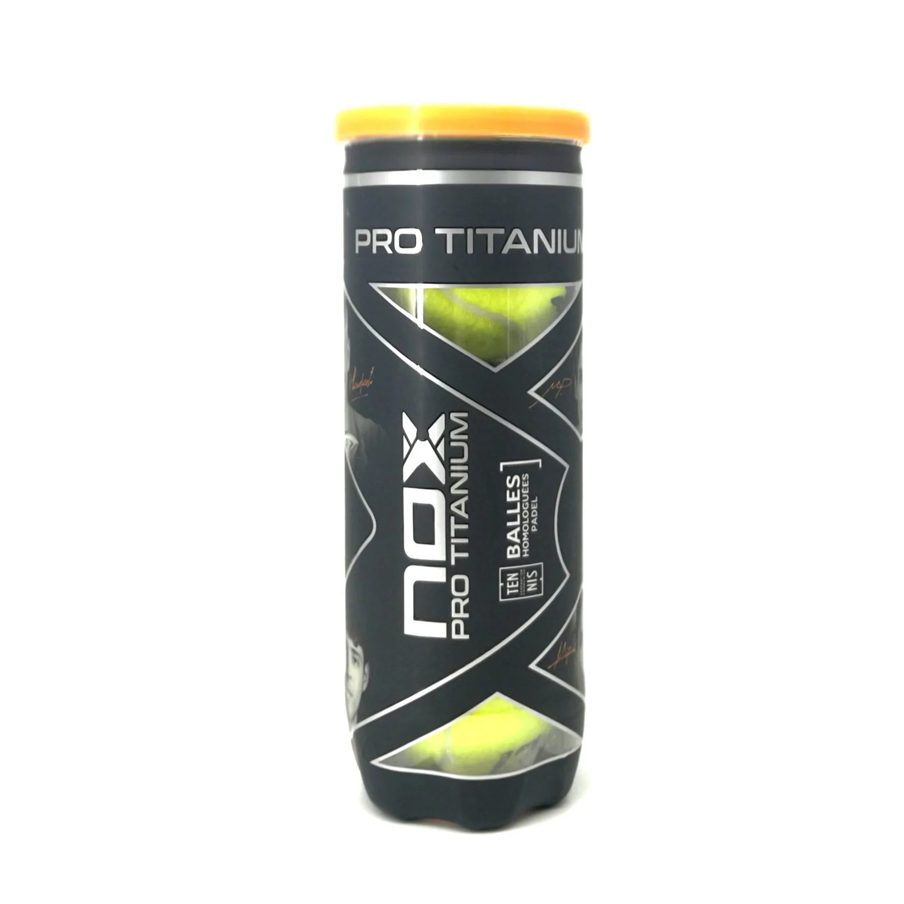 NOX Pro Titanium 3er Dose Padelbälle