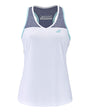Babolat PLAY TANK TOP Women - Weiß/ Blau
