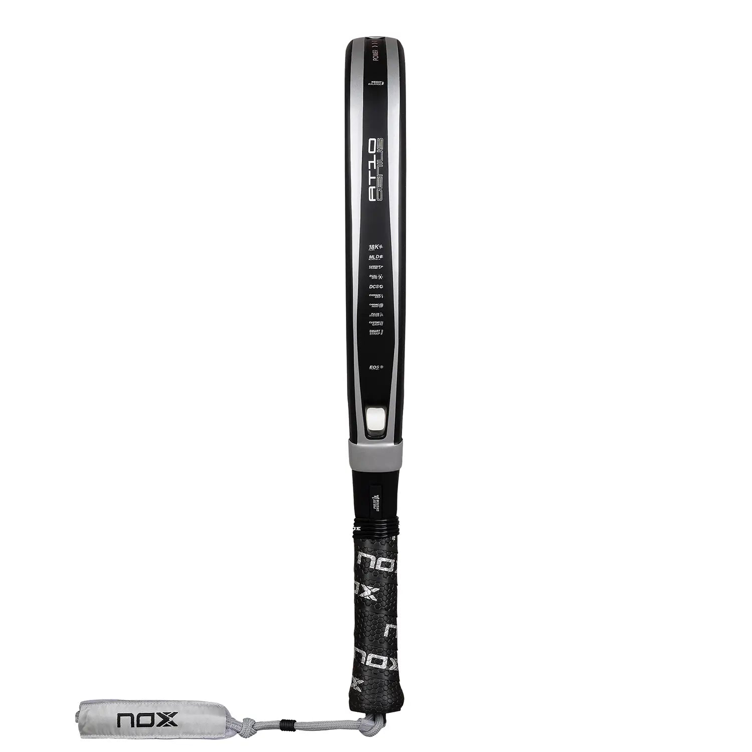 NOX AT10 Genius Attack 18K Alum Padelschläger 26