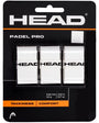 HEAD Padel Pro Overgrips 3er Pack Griffbänder weiß