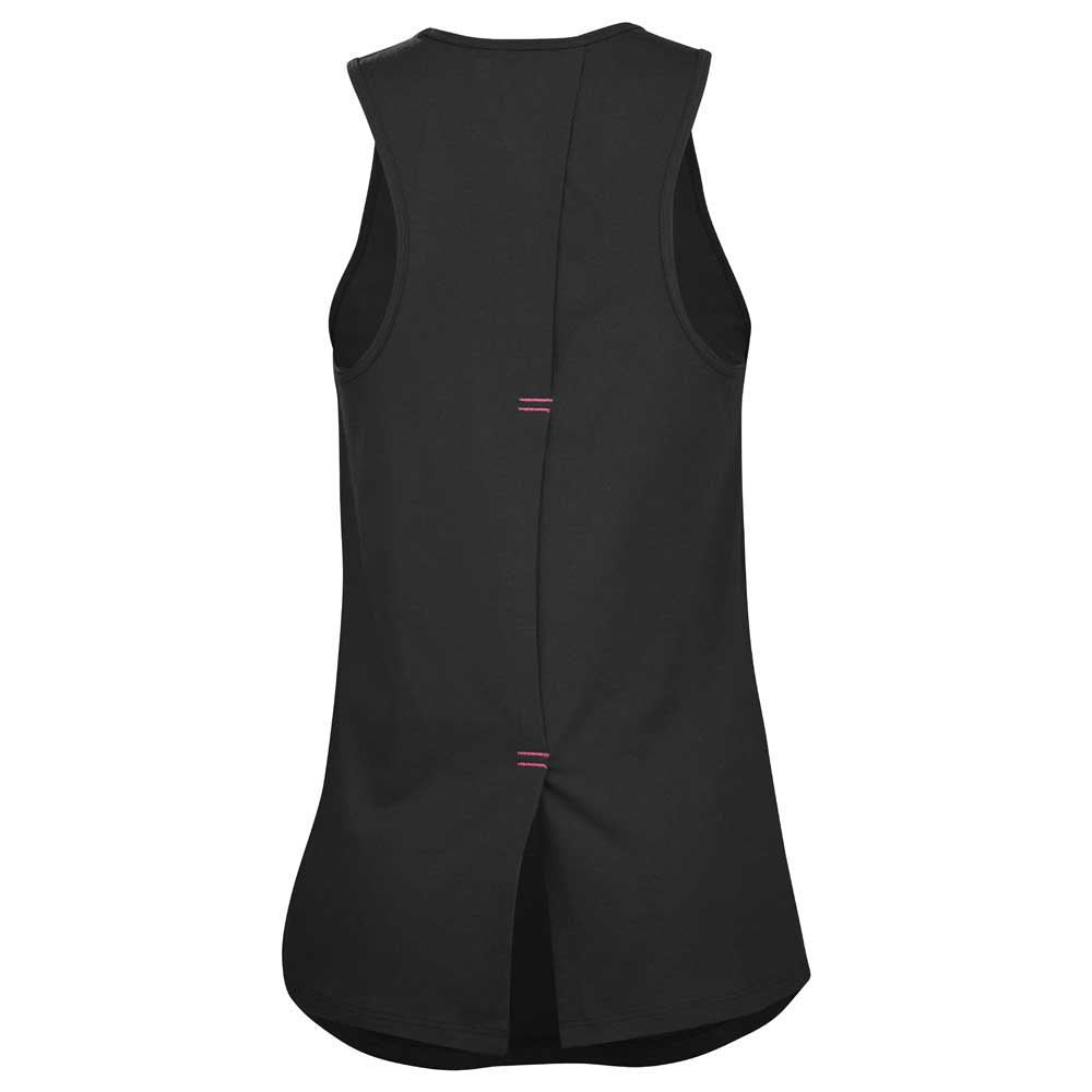 Padel Cotton Tank Damen - Schwarz