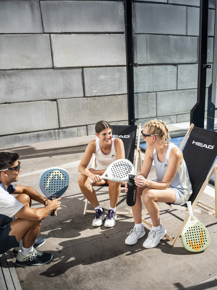 HEAD VIBE 2026  Blau/Gelb