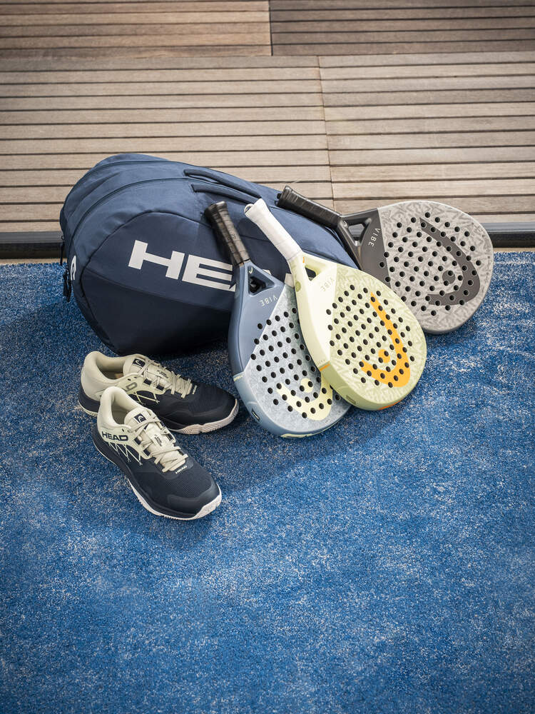 HEAD VIBE 2026  Blau/Gelb