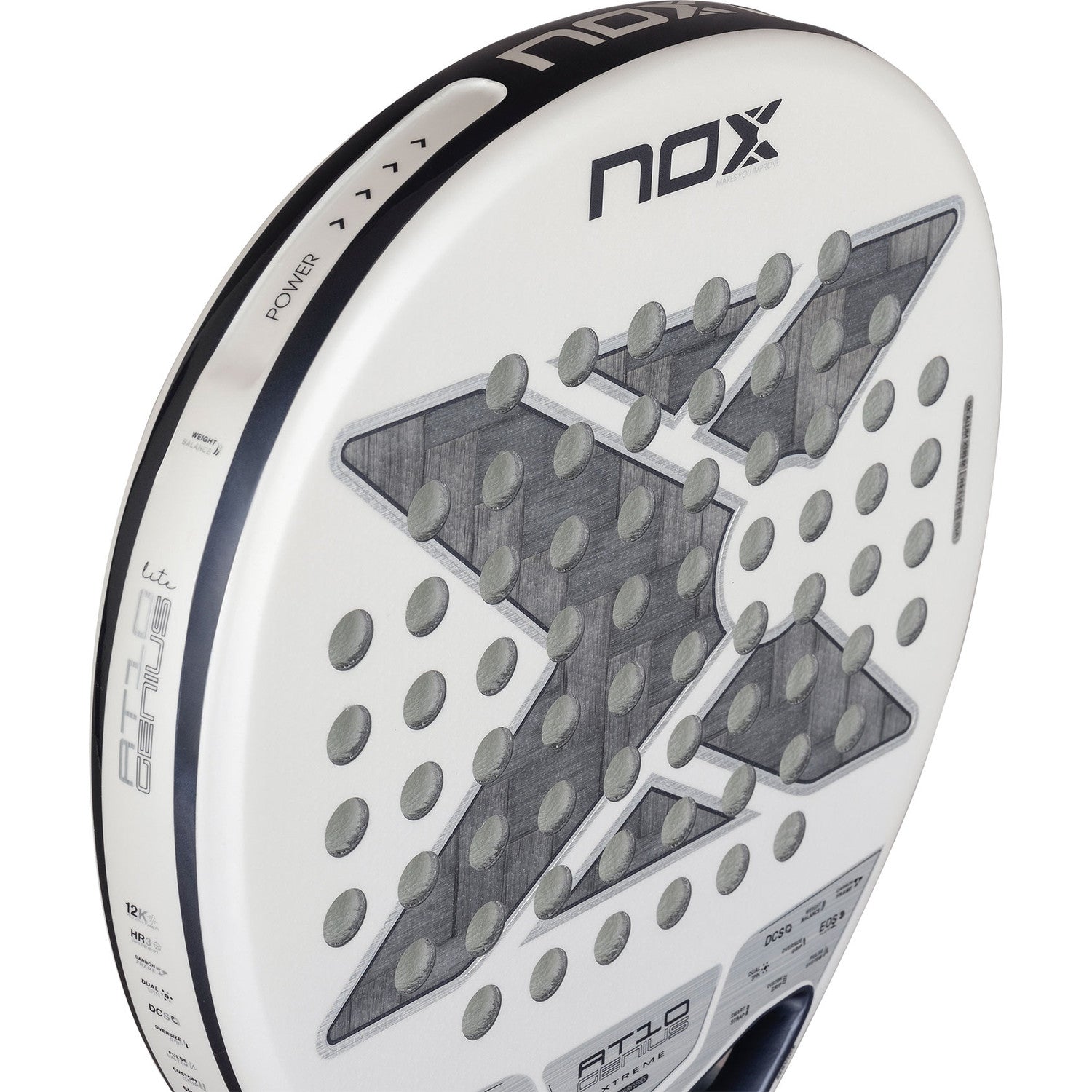 NOX AT10 Genius 12K Alum Xtrem Lite Padelschläger 26