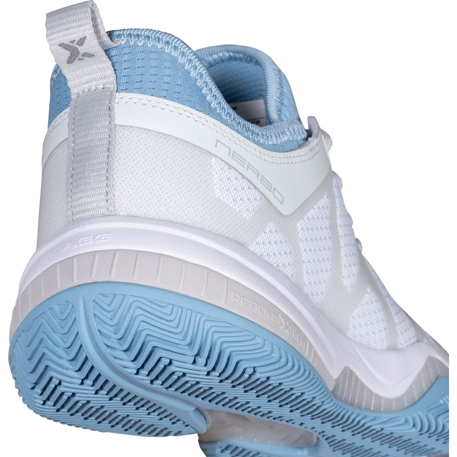 NOX Nerbo Padelschuh Weiß/Blau