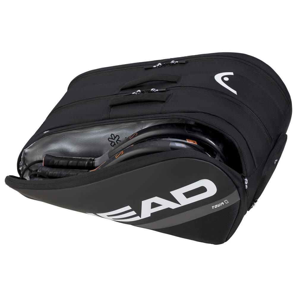 Tour Padel Bag L Padeltasche schwarz