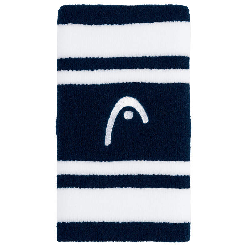 HEAD Schweißband XL Blau Weiß