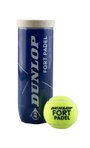 DUNLOP Fort Padel 3er Dose Padelbälle
