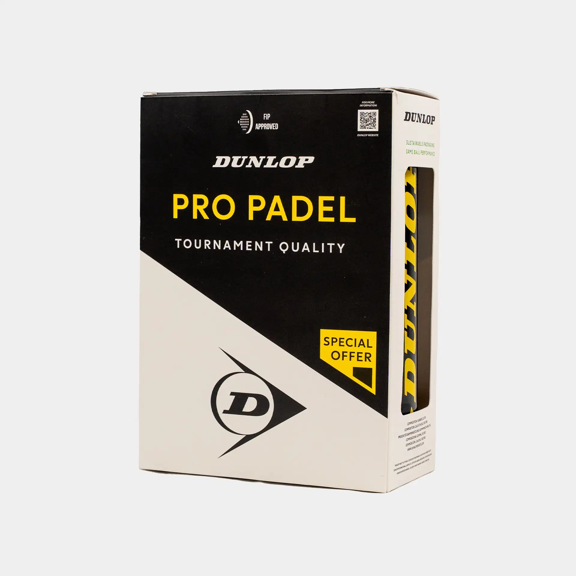 DUNLOP PRO PADEL 2x 3er Dose Padelbälle