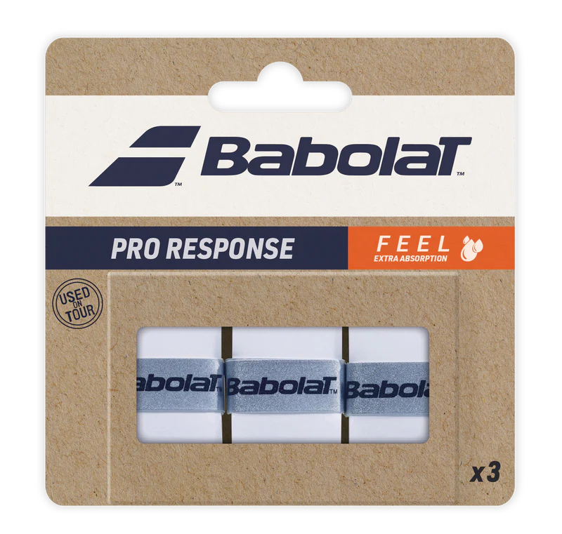 Babolat PRO RESPONSE FEEL Overgrips pack of 3 