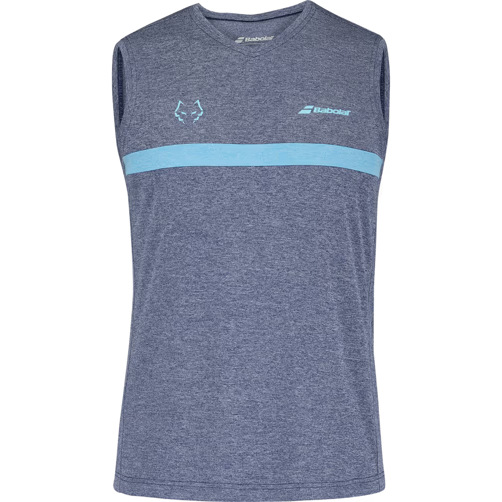 Babolat Muscle Tank Juan Lebrón Blau