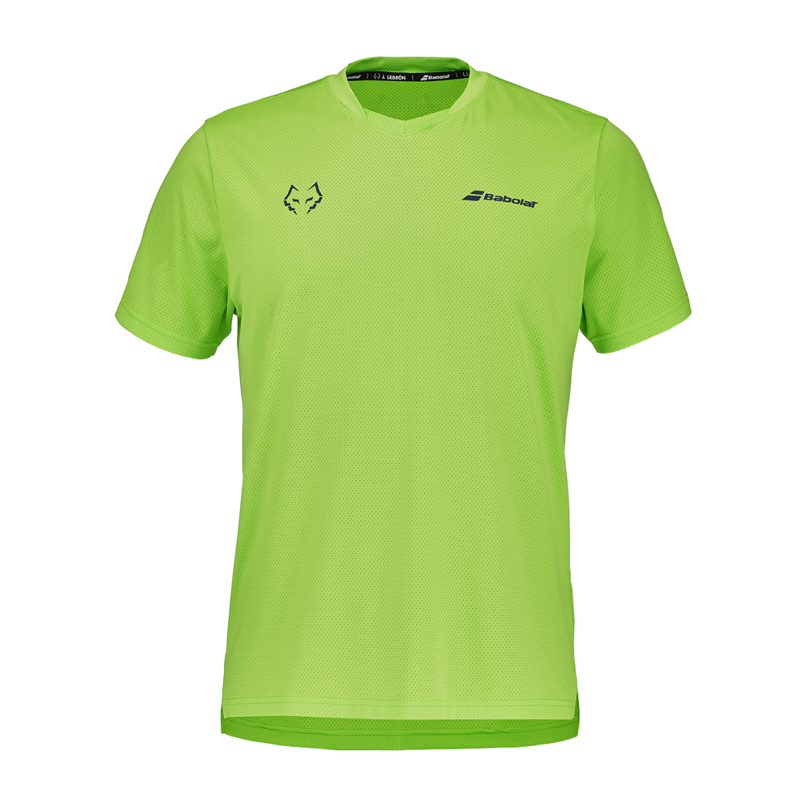 Babolat Crew Neck Tee Lebron Herren Green Flash