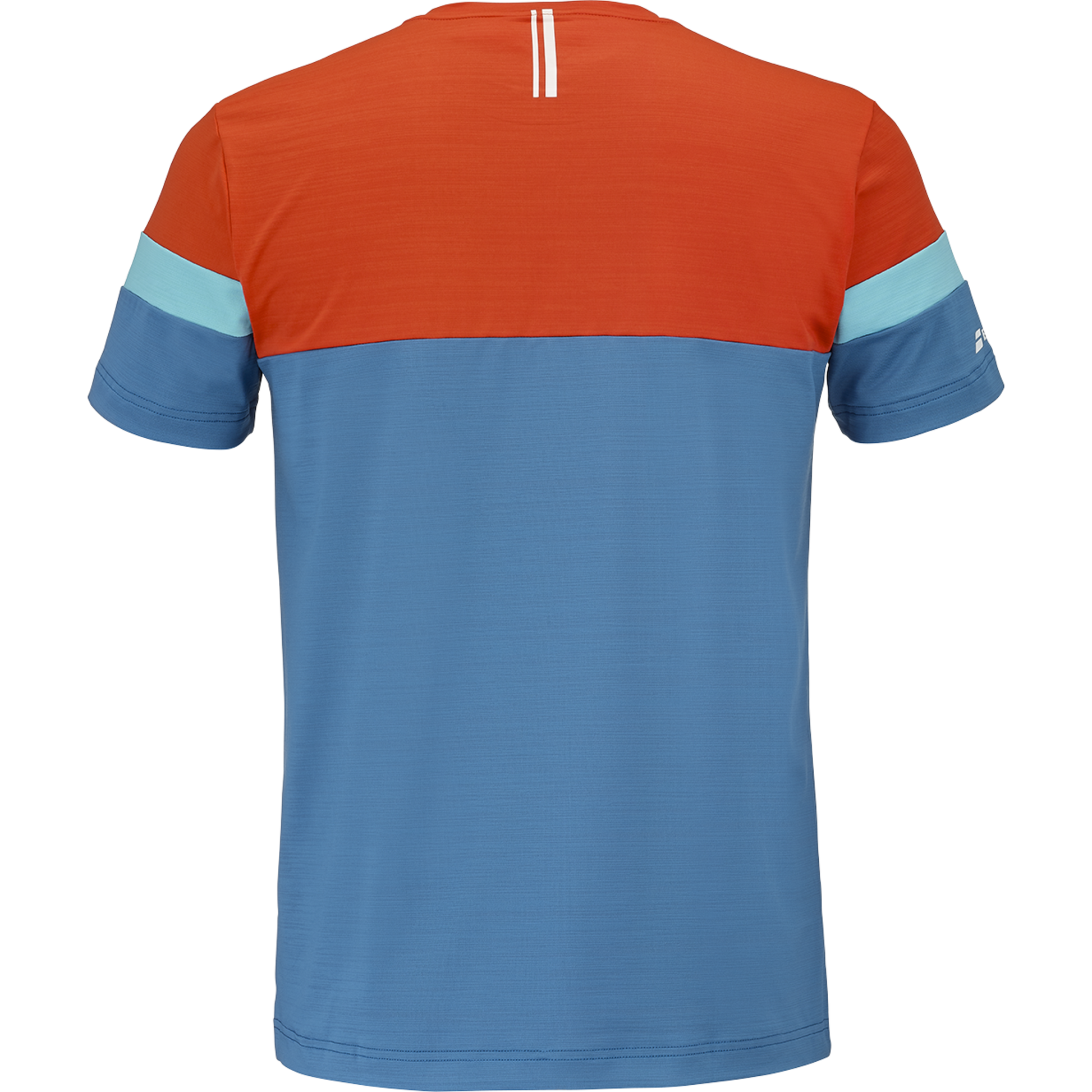 Babolat Crew Neck Tee Blau/Orange