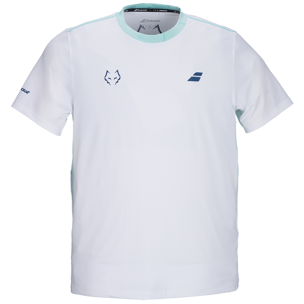 Babolat Crew Neck Tee Lebron Herren Weiß