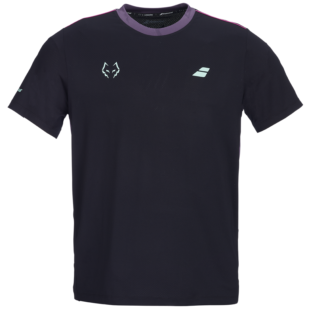 Babolat Crew Neck Tee Lebron Herren Schwarz