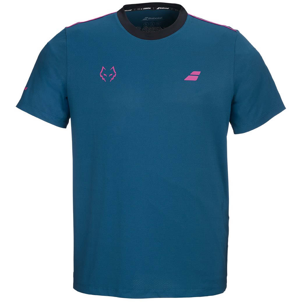 Babolat Crew Neck Tee Lebron Herren Blau