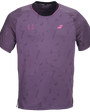 Babolat Crew Neck Tee Réplica Lebron Schwarz/Plum
