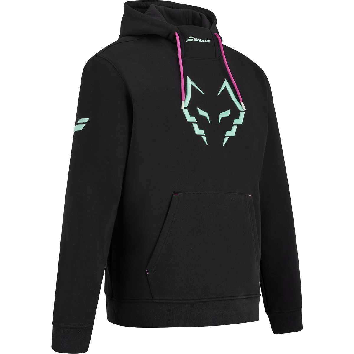 Babolat Hoodie Lebron Schwarz seitlich
