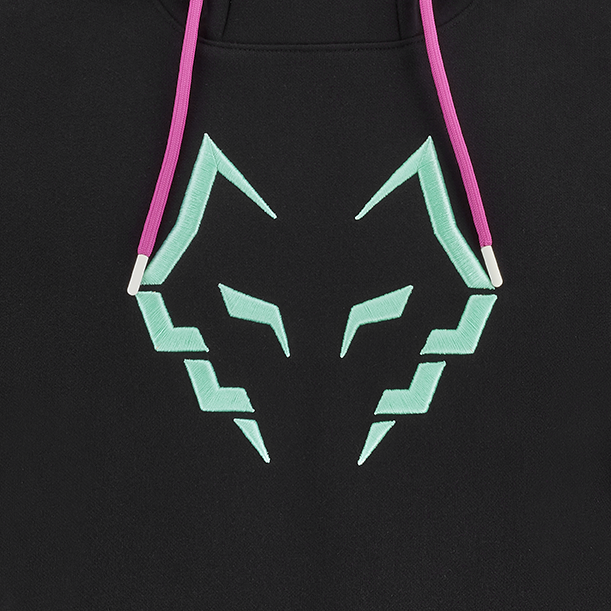 Babolat Hoodie Lebron Schwarz Detail