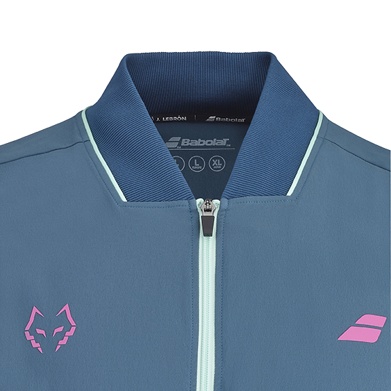 Babolat Jacket Tech Lebron Blau Detail