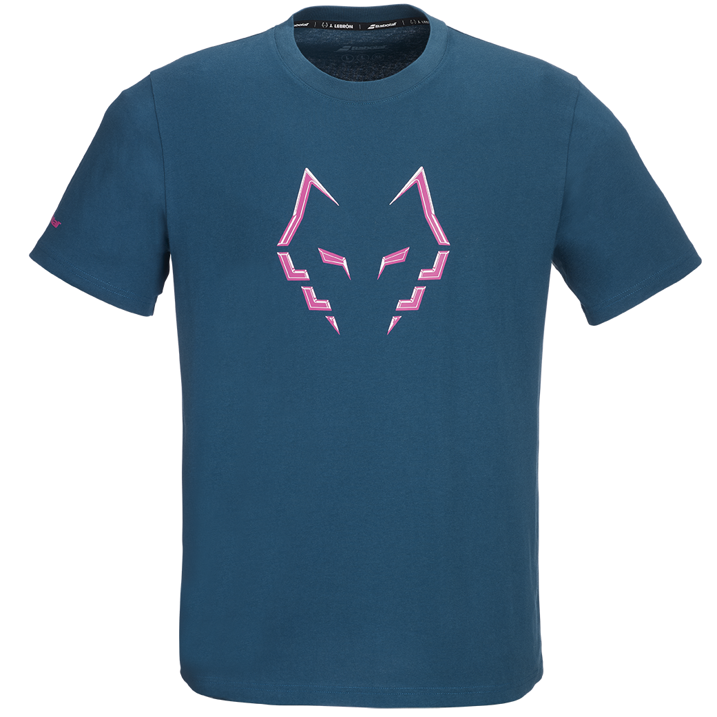Babolat Cotton Tee Juan Lebron Herren Blau
