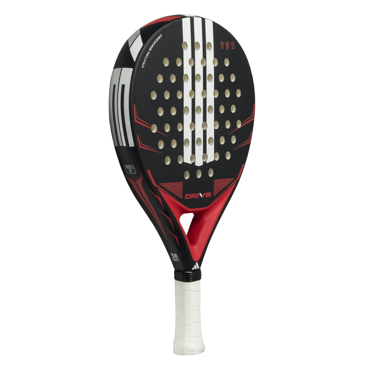 adidas Drive Black 2026 Padelschläger Detail