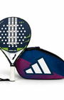 Blue Bundle: adidas Drive Blue + adidas Control Padelschlägertasche