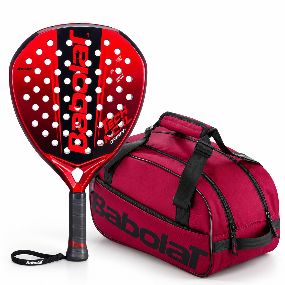 Red Bundle: Technical Origin+ Padelschläger + Court S Padeltasche