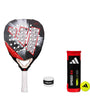 adidas Metalbone Pro Edt + Adidas RX Speed Bälle + Overgrip